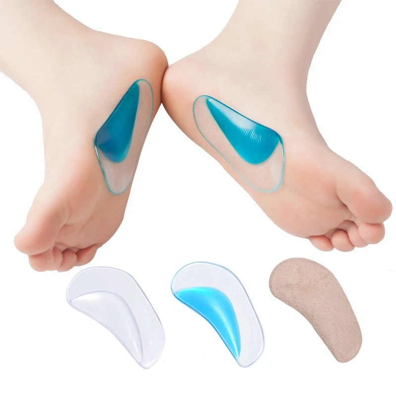 Women'S Shoes High Arch Support - 평발 교정용 아치 서포트 실리콘 깔창