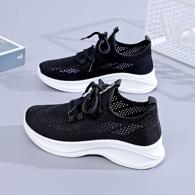 Women Shoes Qc - 여름용 통기성 메쉬 여성 스니커즈 플랫폼