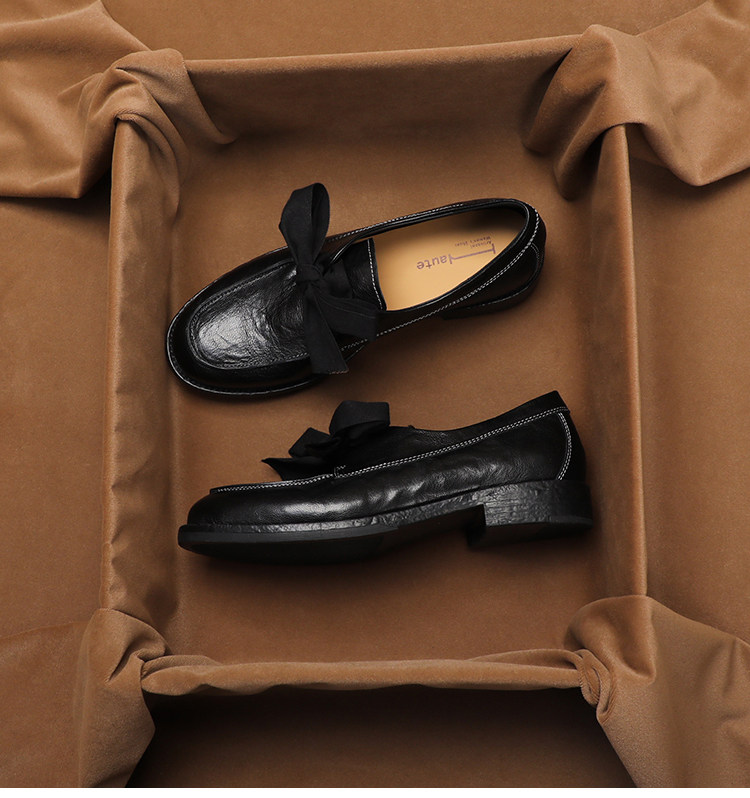 Loafer Flat Women - 신발 상자 ‌ 여성용 빈티지 영국