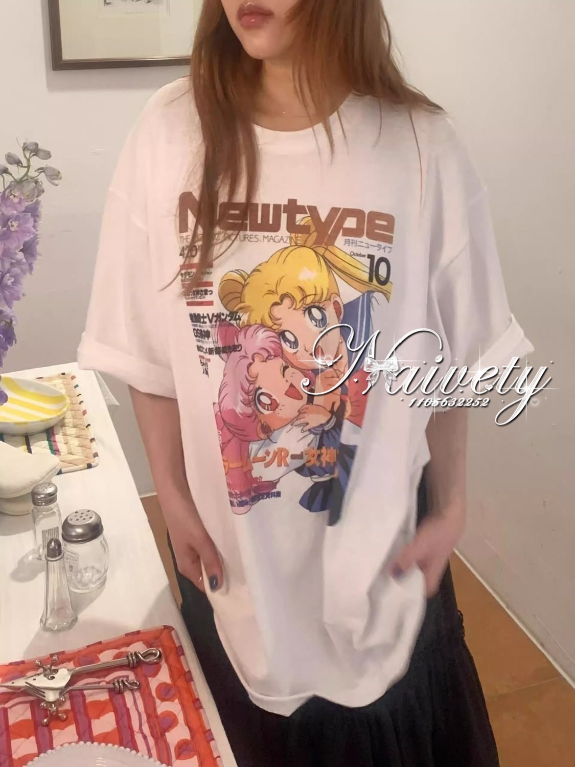 Women'S Shoes In The 90S - 2026 세일러문 레트로 90년대 애니메이션 그래픽