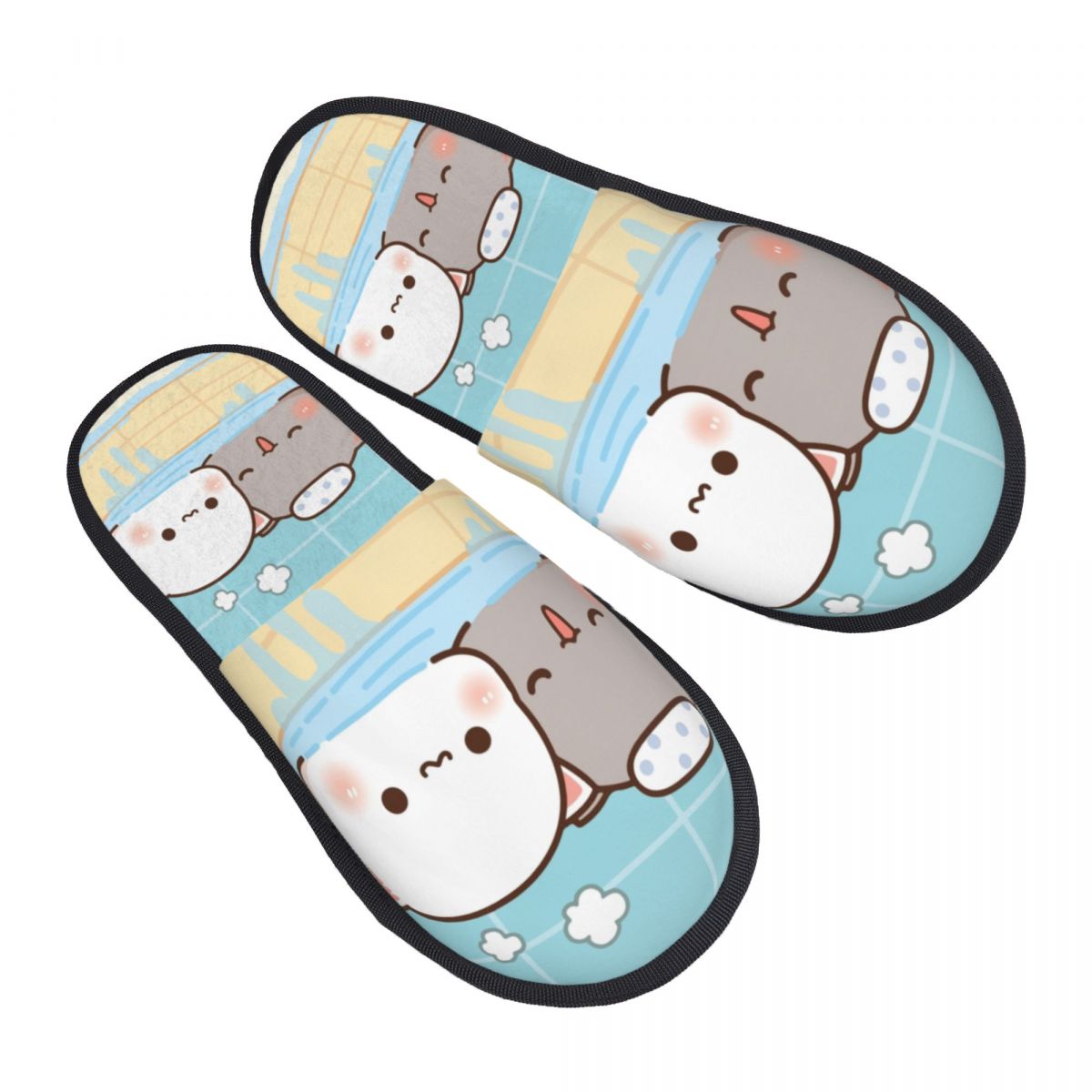Women Shoes Mochi - 여성용 부드러운 스커프 메모리 폼 슬리퍼,