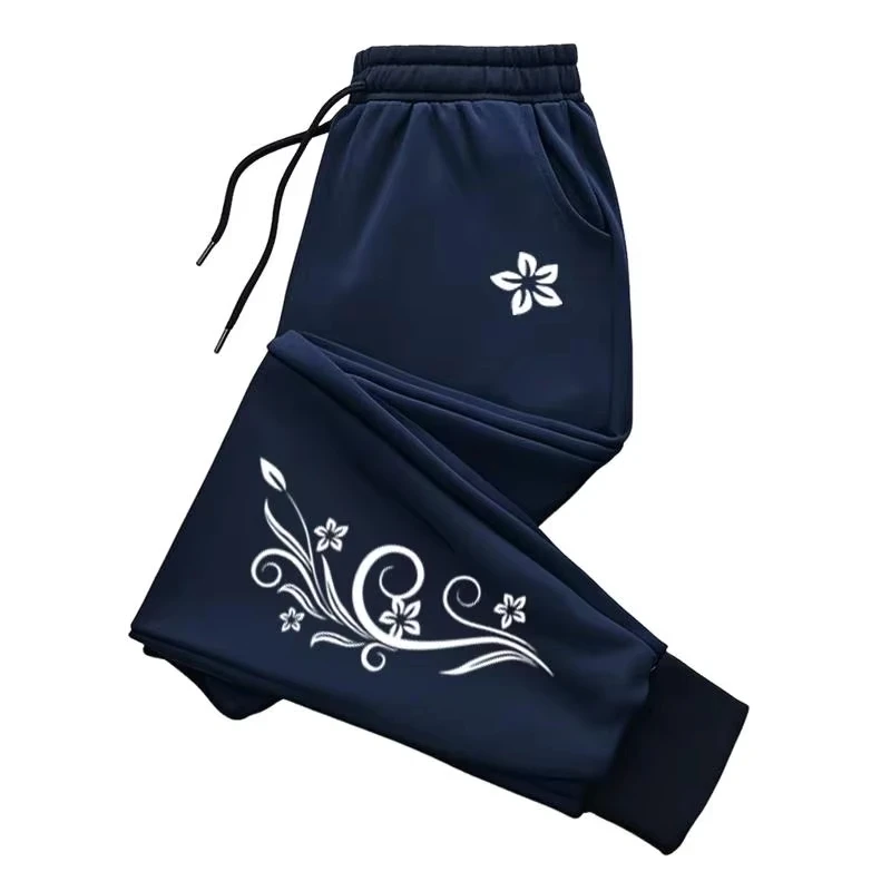 Women Shoes Joggers - 2026 여성용 스웨트팬츠 빈티지 패턴 프린팅