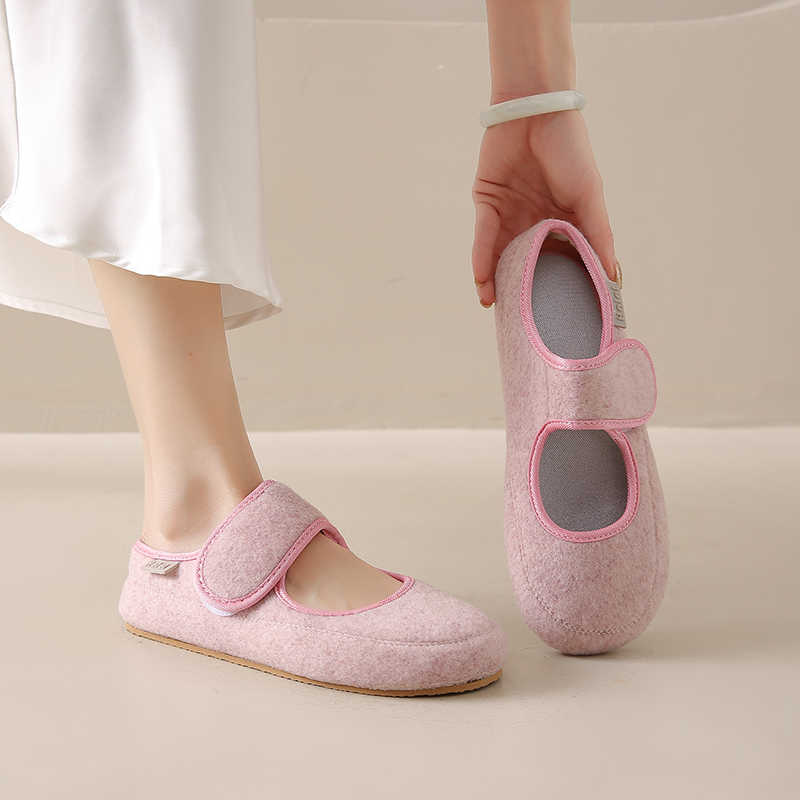 Women Shoes Name - 미끄럼 방지 밑창 힐 없는 여성