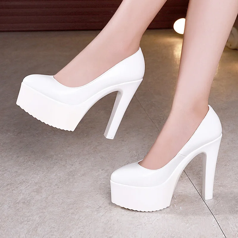 Court Heel Pointed - 11cm 13cm 스몰 사이즈 32-43 패션