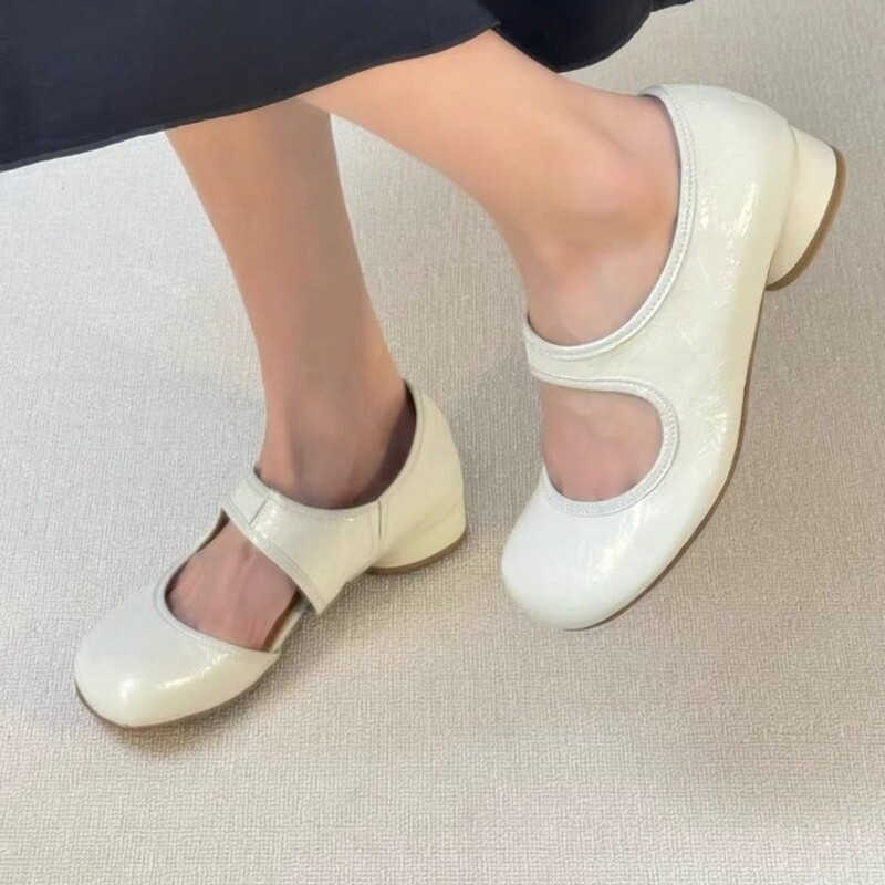 Women Shoes Luxury Brand - 여성 힐 로퍼 신발 패션 메리