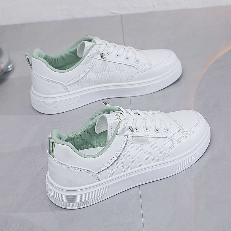 Women Shoes Name - 가을 두꺼운 굽 스니커즈 화이트 트레이닝