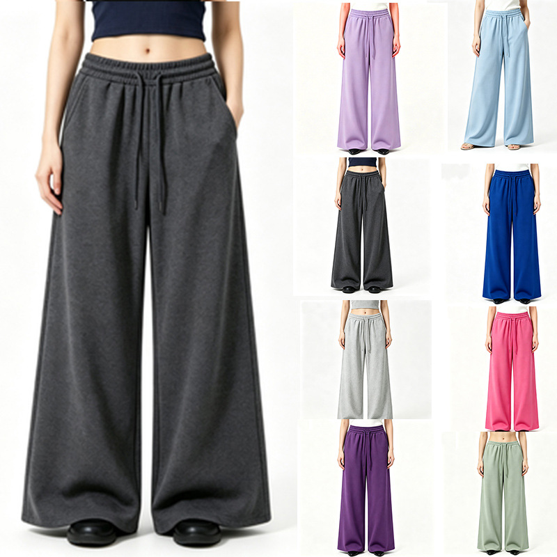 새로운 하라주쿠 와이드 레그 스웨트팬츠 여성 스트리트웨 - Women Shoes Joggers 리뷰 및 가격