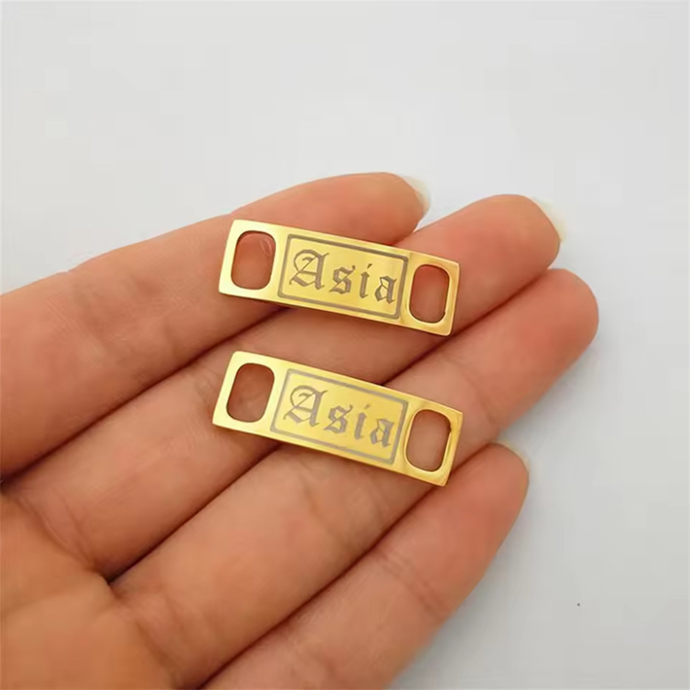 2Pcs 사용자 정의 이름 신발 버클 새겨진 장식 스테 - Women Shoes Name 리뷰 및 가격