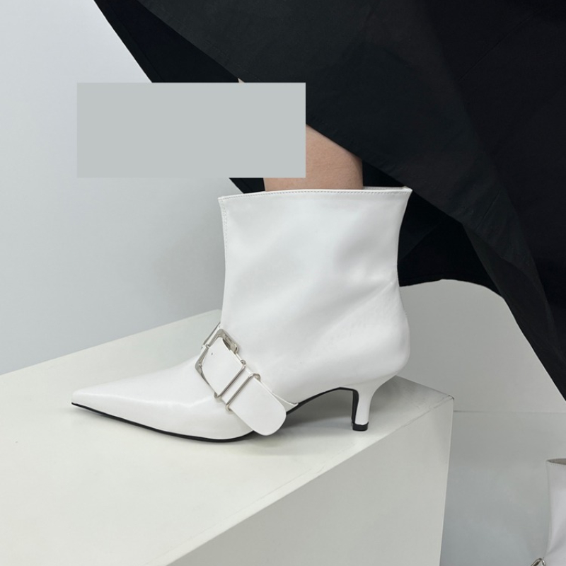 2025 신상 명품 포인티드 토 앵클 부츠 디자이너 여 - Women Shoes Luxury Brand 리뷰 및 가격