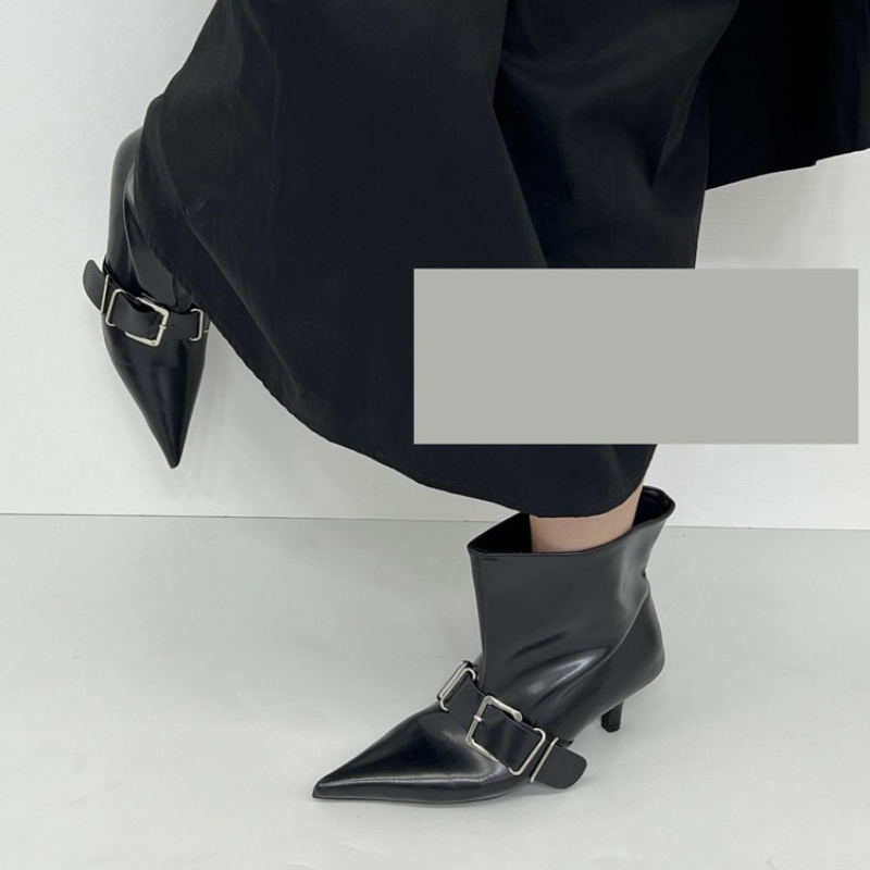 2025 신상 명품 포인티드 토 앵클 부츠 디자이너 여 - Women Shoes Luxury Brand 리뷰 및 가격
