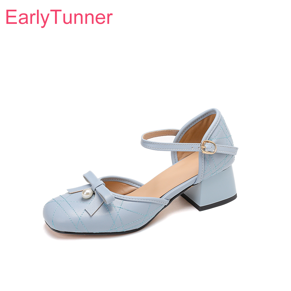 2026 여름 우아한 스트랩 여성 샌들 스퀘어 토 미디 - Women'S Shoes In Size 12 리뷰 및 가격