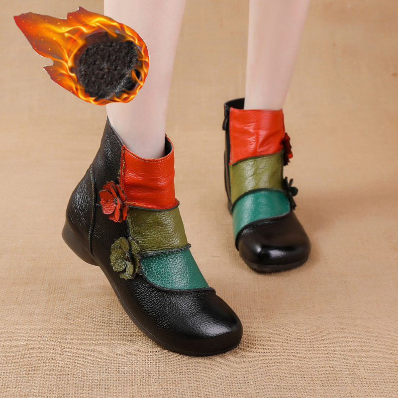 여성용 따뜻한 플러시 앵클 부츠, 럭셔리 브랜드 신발, - Women Shoes Luxury Brand 리뷰 및 가격