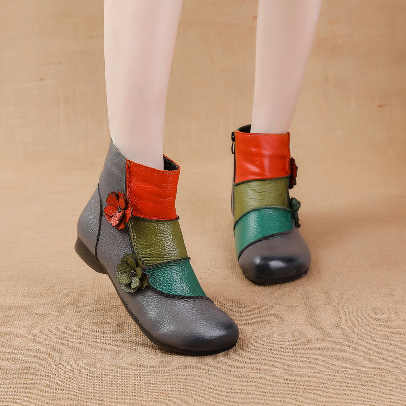 여성용 따뜻한 플러시 앵클 부츠, 럭셔리 브랜드 신발, - Women Shoes Luxury Brand 리뷰 및 가격