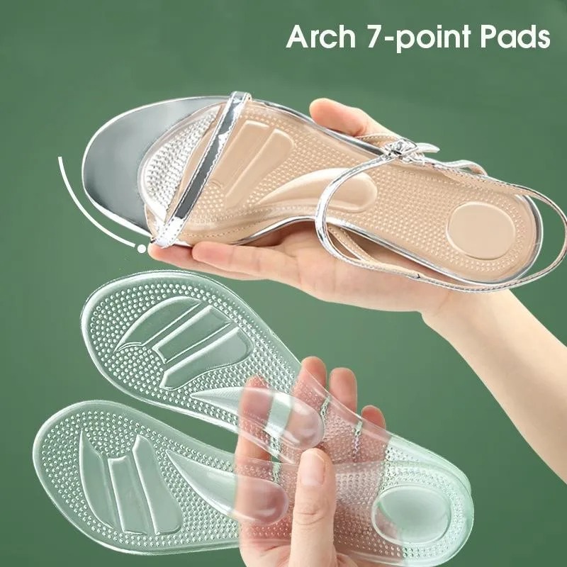 1 쌍 여성용 투명 실리콘 아치 서포트 깔창 하이힐 플 - Women'S Shoes High Arch Support 리뷰 및 가격