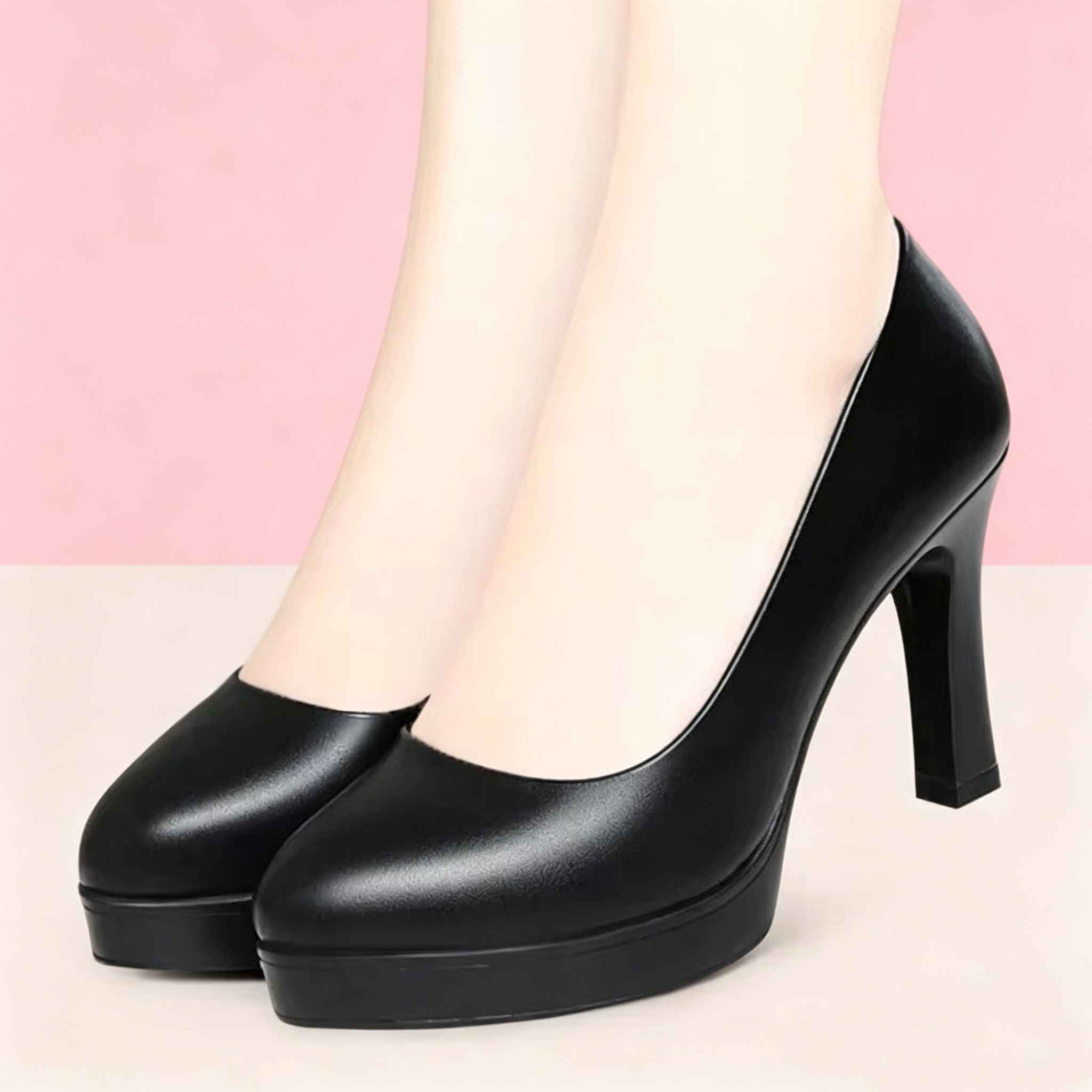 6.5cm 8.5cm 올 매치 오피스 여성 통기성 편안 - Court Heel Pointed 리뷰 및 가격