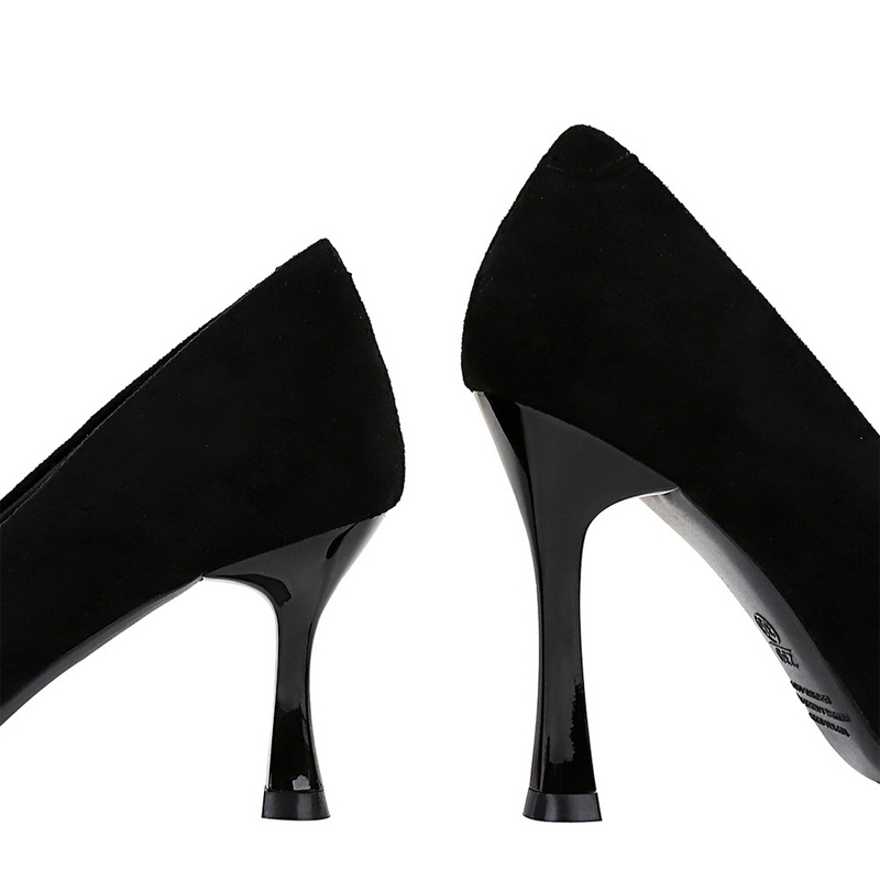 BIGTREE 신발 스웨이드 블랙 여성 펌프 와인 안경 - Women Shoes Size 7 리뷰 및 가격