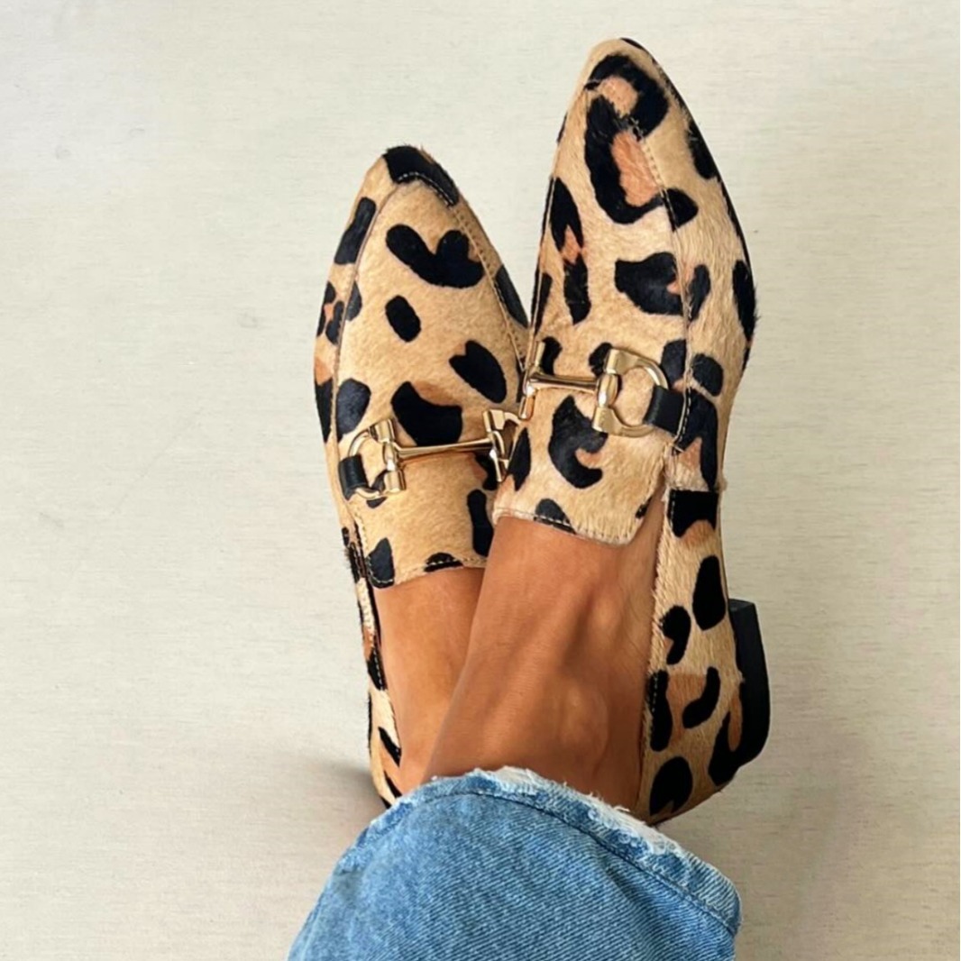 대형 사이즈 40-43 레오파드 프린트 여성화, 202 - Women Shoes Mules 리뷰 및 가격