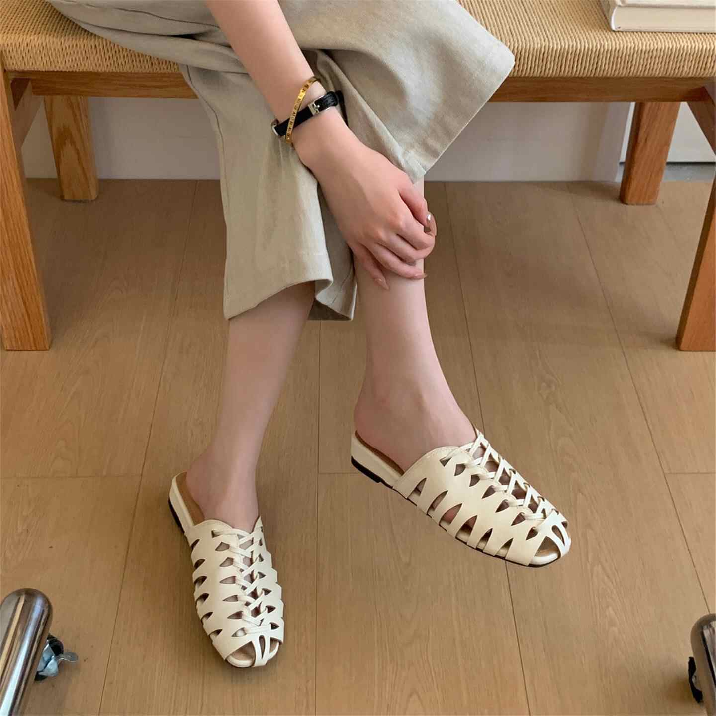 명품 브랜드 수제 직조 메쉬 속이 비치는 여성용 편안하 - Women Shoes Luxury Brand 리뷰 및 가격