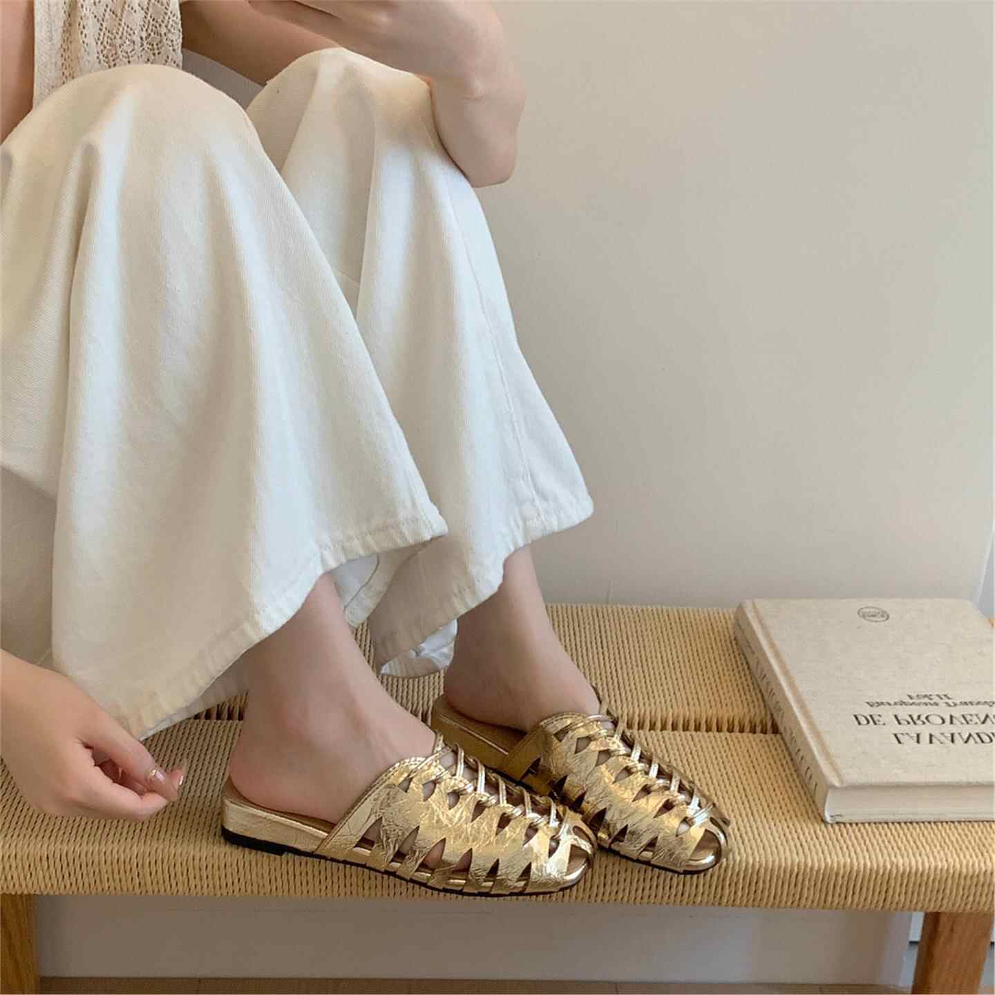 명품 브랜드 수제 직조 메쉬 속이 비치는 여성용 편안하 - Women Shoes Luxury Brand 리뷰 및 가격