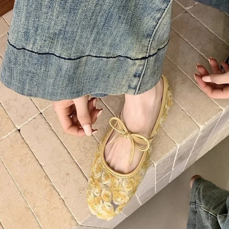 부드러운 뉴 차이니즈 로즈 메쉬 메리제인 슈즈 2026 - Women Shoes Heels 리뷰 및 가격