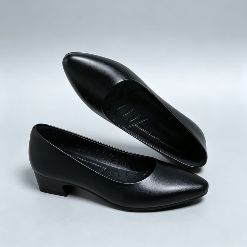 모든 스타일에 어울리는 우아한 여성용 부드러운 가죽 구 - Court Heel Pointed 리뷰 및 가격