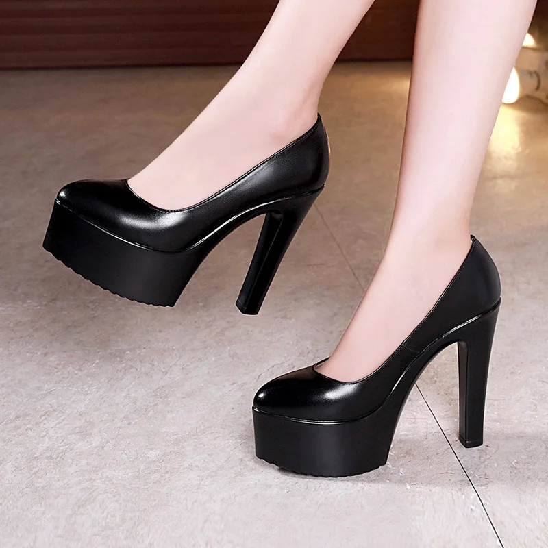 플러스 사이즈 32 43 플랫폼 캣워크 슈즈 여성 웨딩 - Court Heel Pointed 리뷰 및 가격