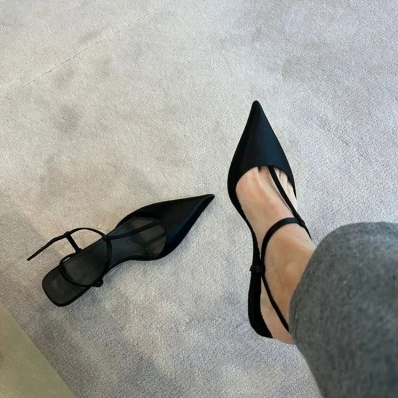 여성용 신발 섹시한 뾰족한 발가락 여성용 샌들 편안한  - Women Shoes Heels 리뷰 및 가격